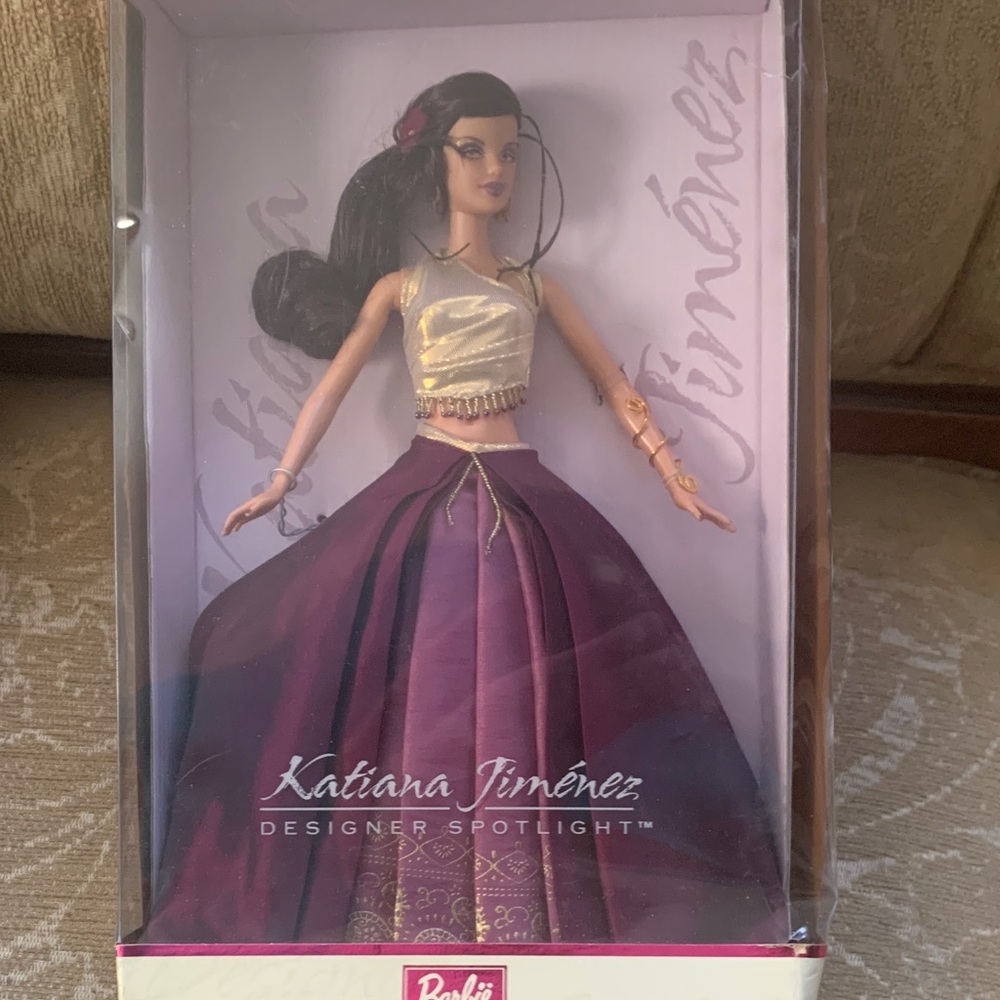 New in box. Limited edition Katiana Jimenez Barbie Designer Spotlight Barbie.